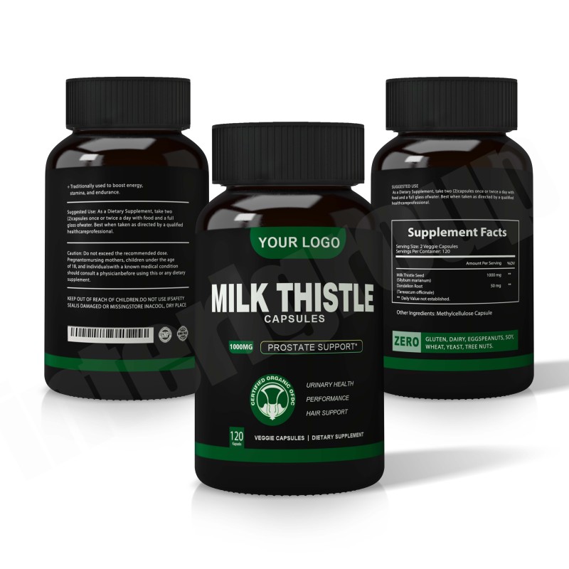 Milk Thistle Capsules Manufacturer - Health Care Silymarin