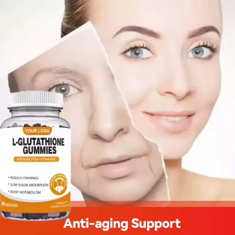 L-Glutathione Gummies Supplier - Bulk Skincare Whitening