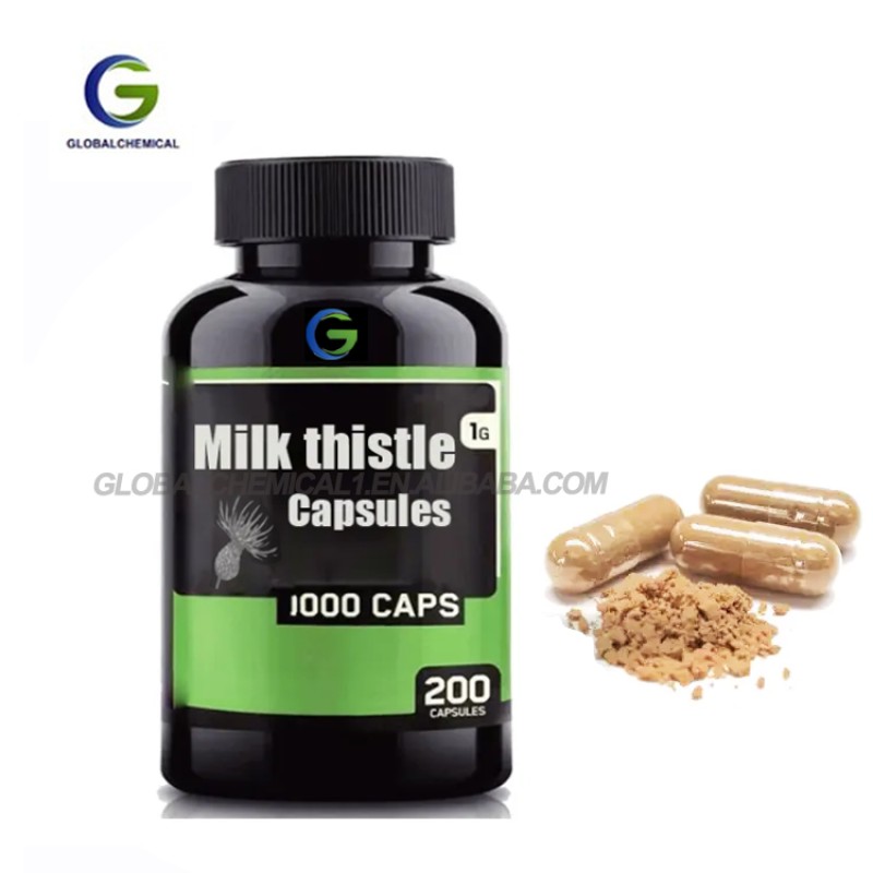 Milk Thistle Capsules Factory - 1000mg Energy Silymarin
