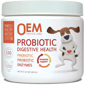 Probiotic Capsules for Pets Factory - Protexin D-C Customizable Flavor Synbiotic