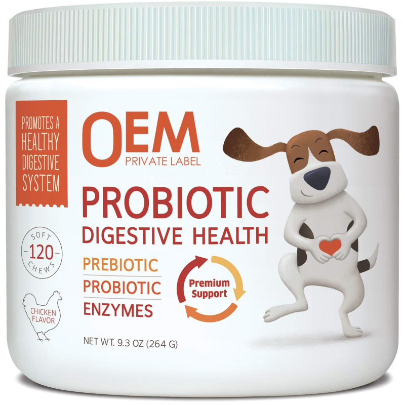Probiotic Capsules for Pets Factory - Protexin D-C Customizable Flavor Synbiotic