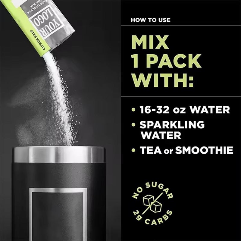 Electrolytes Powder Packets Manufacturer - OEM ODM Fuming ACV Vitamin C 20 Packs