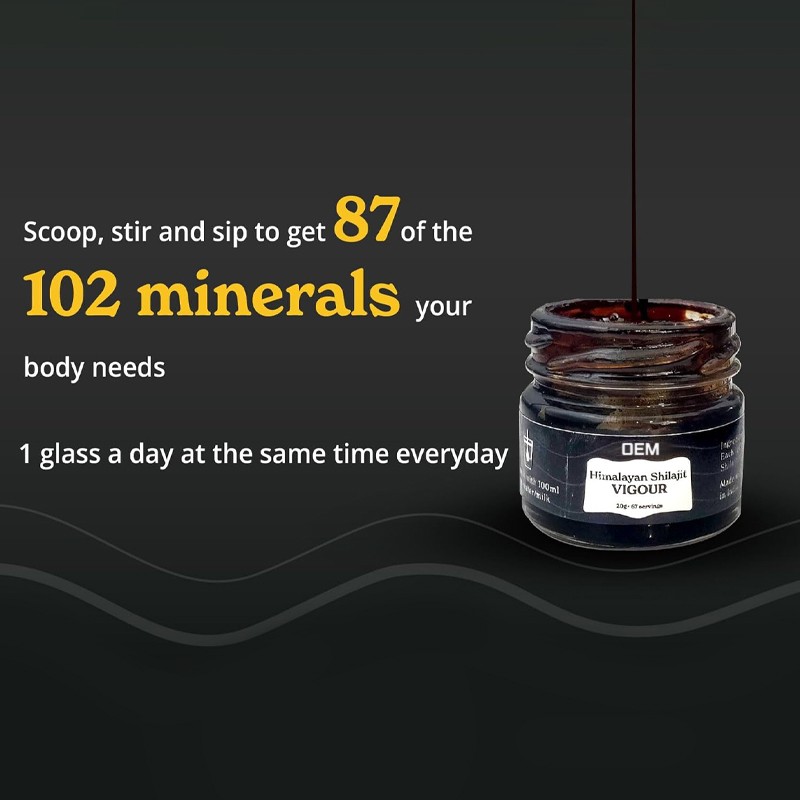 Shilajit Resin Supplement Manufacturer - High Purity 75% Humic Acid Oral Liquid