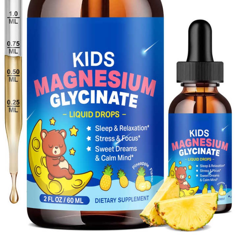 Magnesium Liquid Supplement Supplier - OEM Free Sample Citrate Glycinate Children
