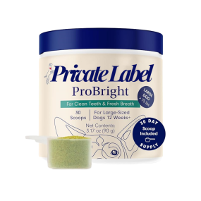 Pet Tartar Remover Powder Supplier - Private Label Probiotic Breath Freshener Dental