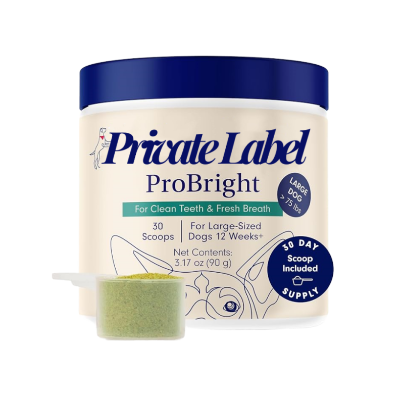 Pet Tartar Remover Powder Supplier - Private Label Probiotic Breath Freshener Dental