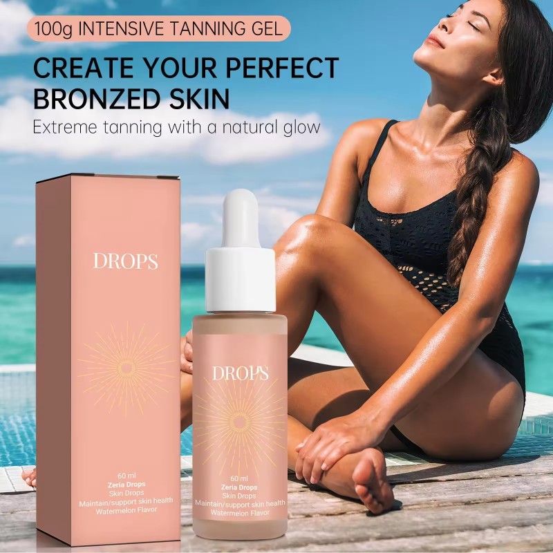 Sunless Tanning Drops Manufacturer - Drinkable Moisturizing Bronzing Face Body