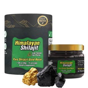 Shilajit Gold Resin Manufacturer - Customized Hot Sale Herbal Energy Booster