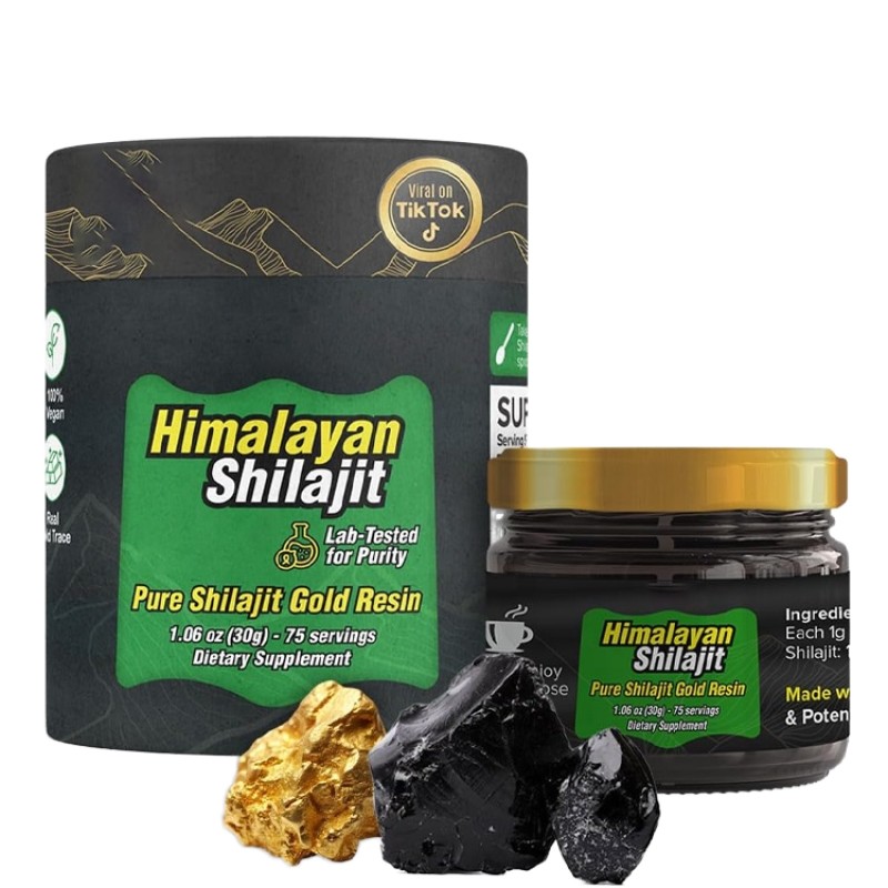 Shilajit Gold Resin Manufacturer - Customized Hot Sale Herbal Energy Booster