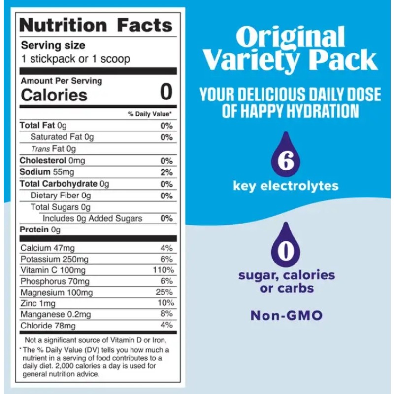 Electrolyte Powder Sachets Factory - OEM Mixed Flavors Fast Hydration Outdoor