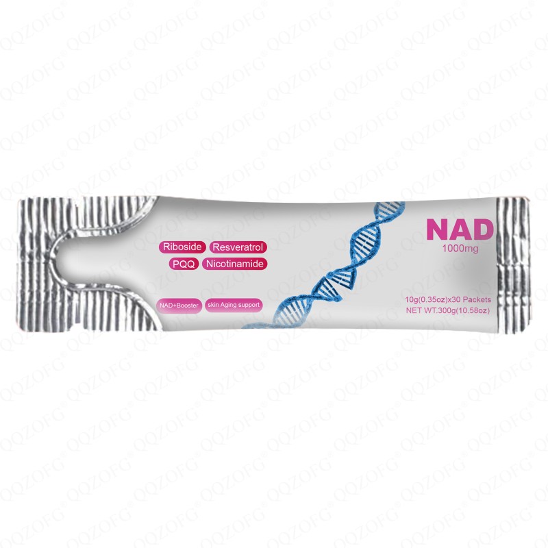 NAD+ Drink Mix Supplier - OEM Factory 1000mg Berry Flavor Skin Energy