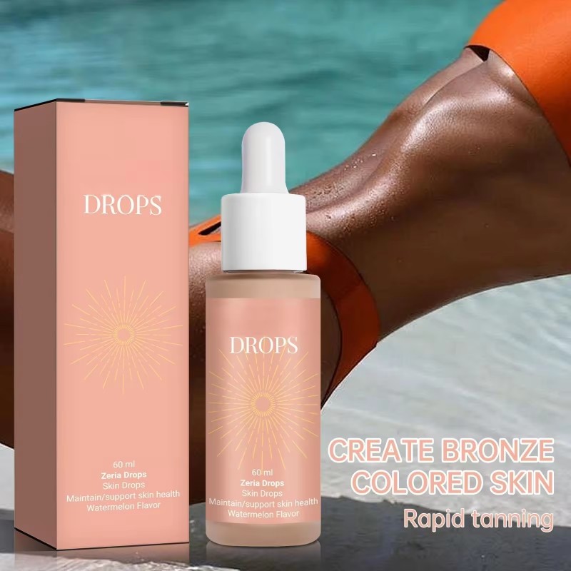 Sunless Tanning Drops Manufacturer - Drinkable Moisturizing Bronzing Face Body