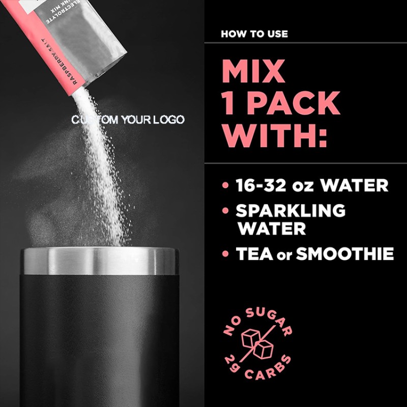 Herbal Keto Powder Supplier - Hot Private Label Electrolyte Hydration Packs 30