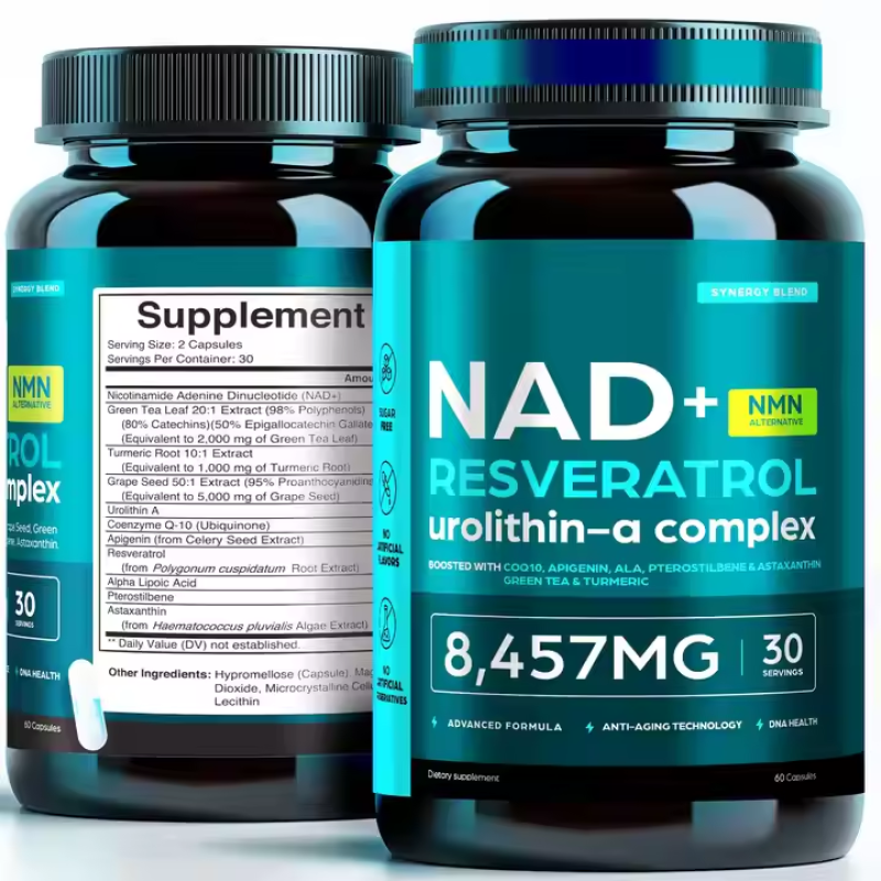 NAD+ Resveratrol Supplement Factory - OEM ODM Wholesale Organic Anti-Aging