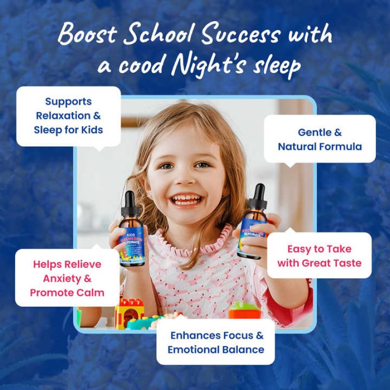 Magnesium Liquid Supplement Supplier - OEM Free Sample Citrate Glycinate Children