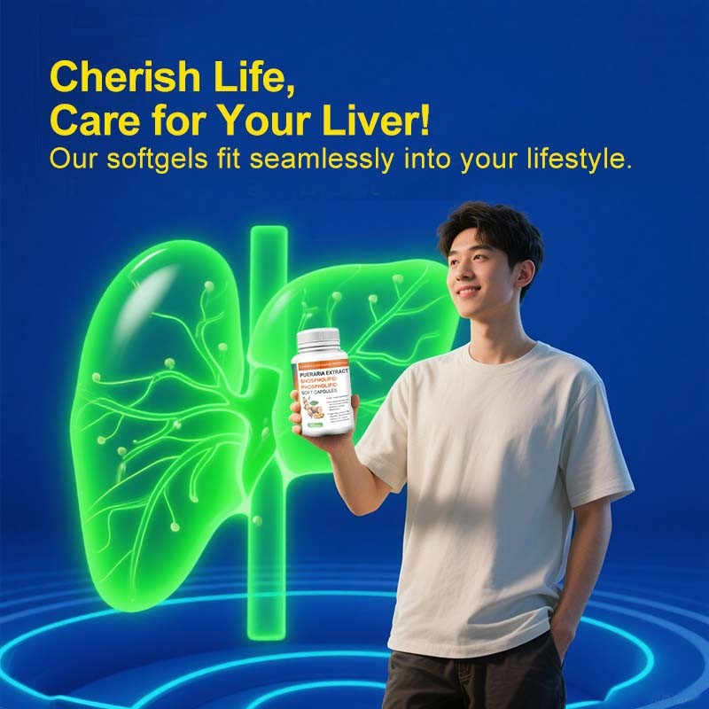 Liver Support Softgels Manufacturer - Kudzu Root Soy Lecithin