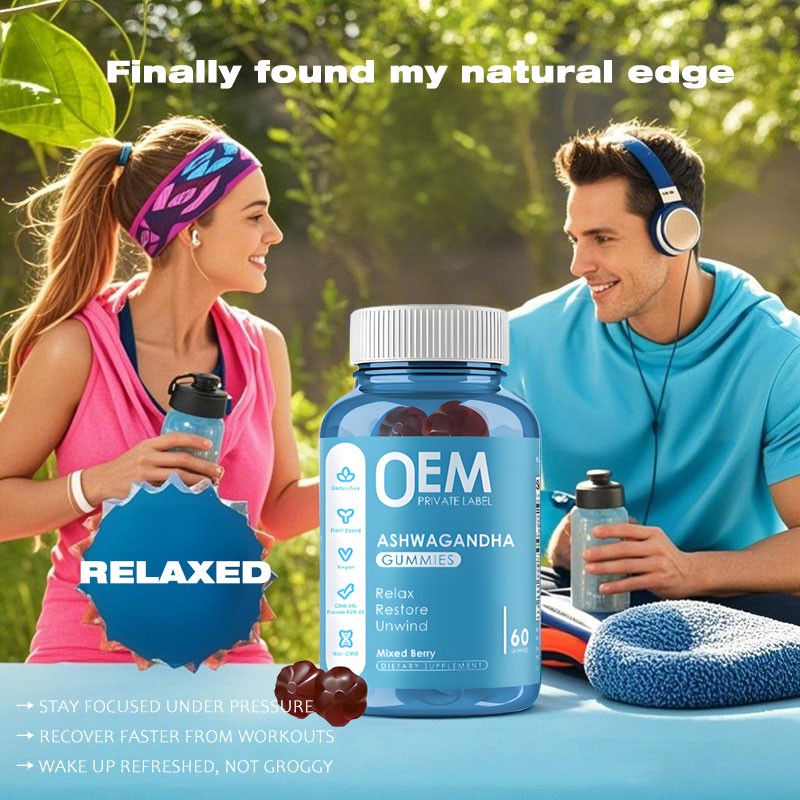 Ashwagandha Gummies Manufacturer - Organic Root Extract Calming