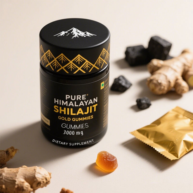 Shilajit Gummies Supplier - Halal Himalayan Resin High Potency