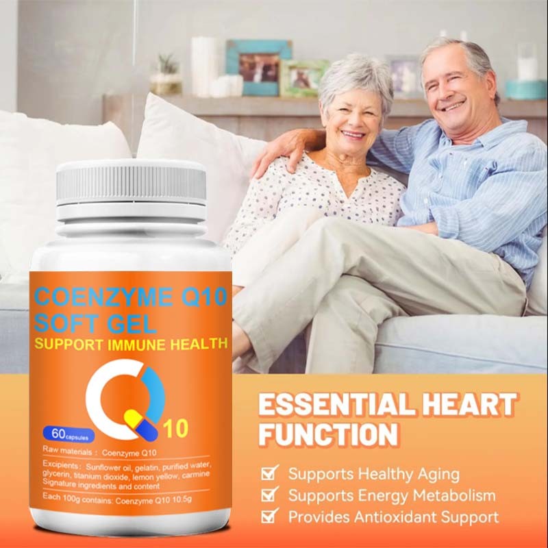 CoQ10 Softgels Supplier - Heart Brain Health Private Label