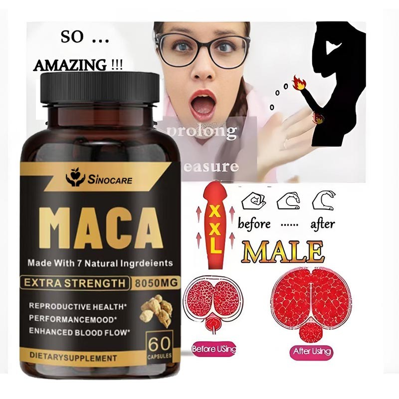 Maca Capsules Supplier - Ginseng Energy Vitality Boost