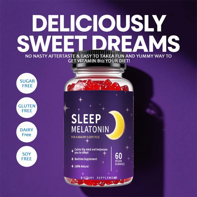 Melatonin Gummies Supplier - OEM Fast Sleeping Deep Sleep