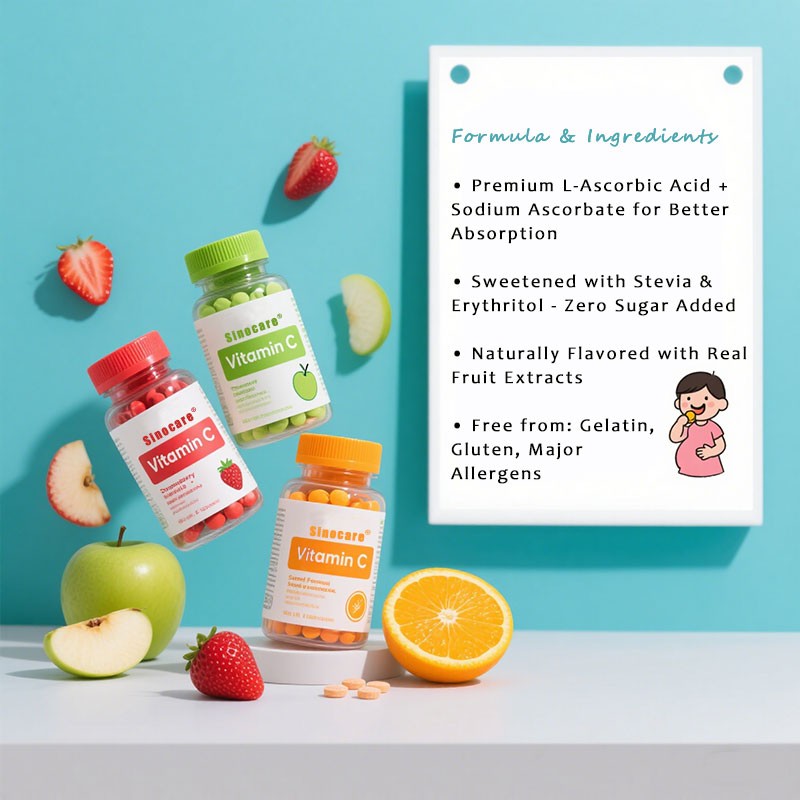 Vitamin C Tablets Factory - OEM Chewable Nutritional Supplement