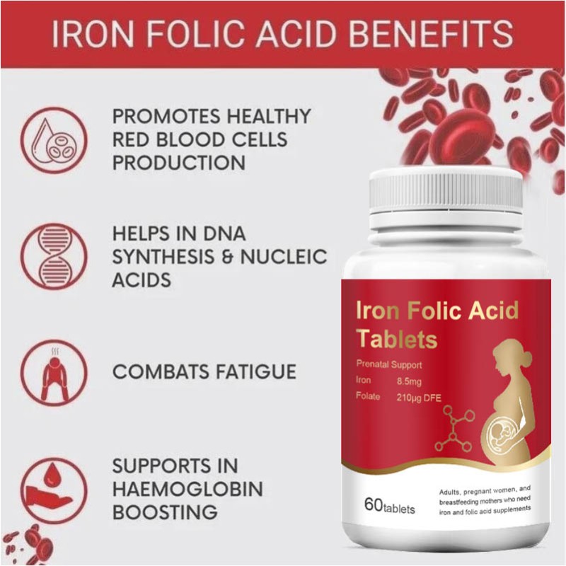 Iron Tablets Manufacturer - High Potency Folic Acid Blood