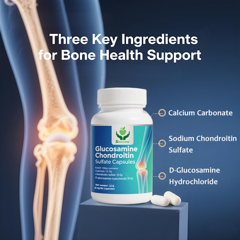 Bone Support Capsules Supplier - Glucosamine Chondroitin Calcium