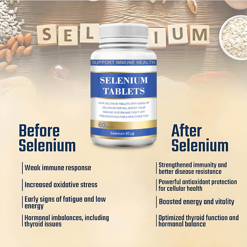 Selenium Tablets Supplier - High Potency Immune Antioxidant
