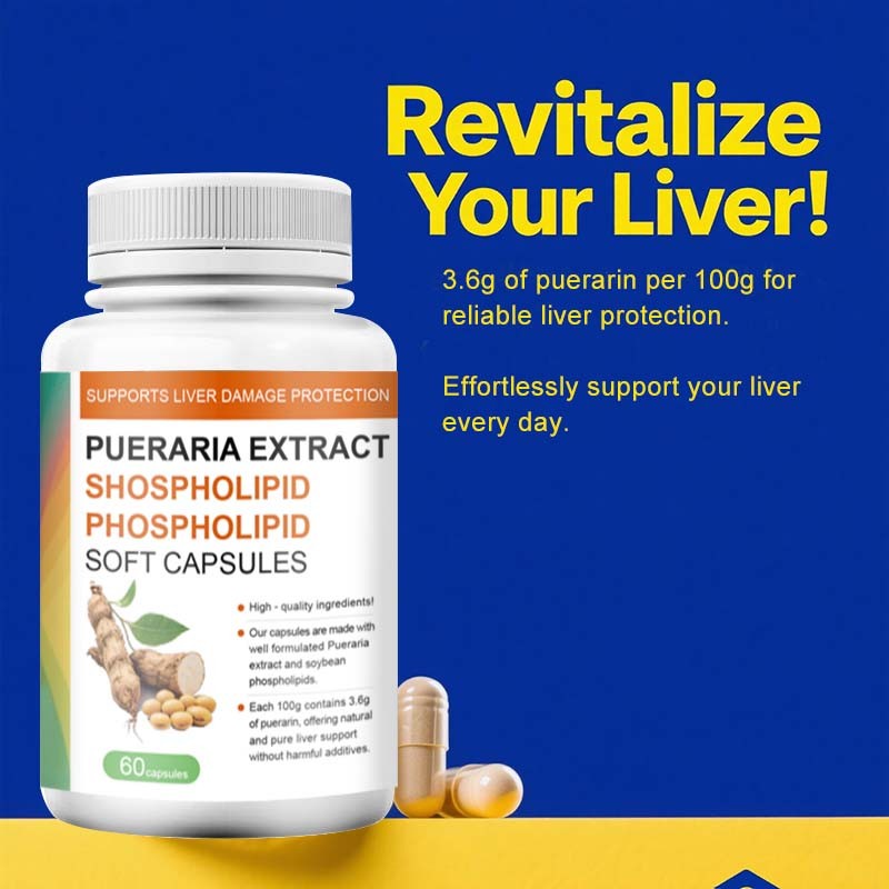 Liver Support Softgels Manufacturer - Kudzu Root Soy Lecithin