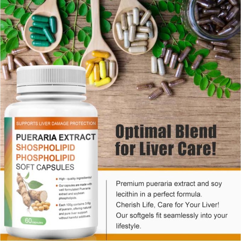 Liver Support Softgels Manufacturer - Kudzu Root Soy Lecithin