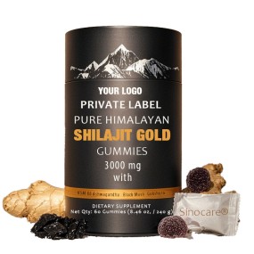 Shilajit Gummies Supplier - Halal Himalayan Resin High Potency