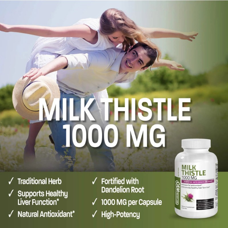 Liver Detox Capsules Supplier - OEM Milk Thistle Cleanse Formula