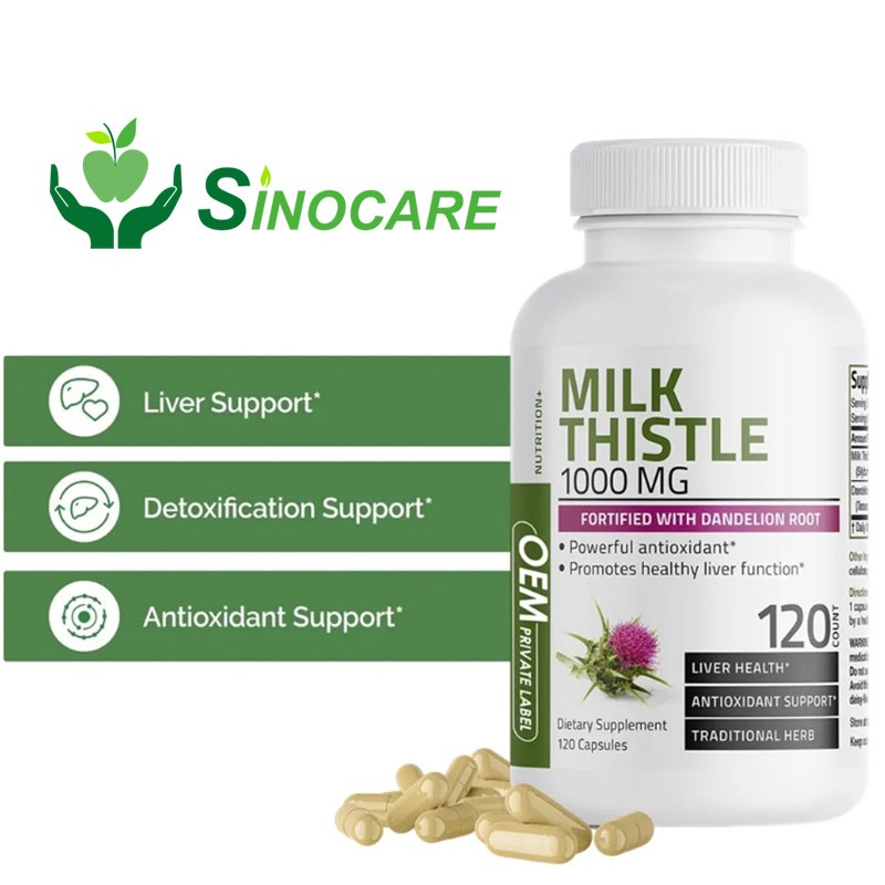 Liver Detox Capsules Supplier - OEM Milk Thistle Cleanse Formula