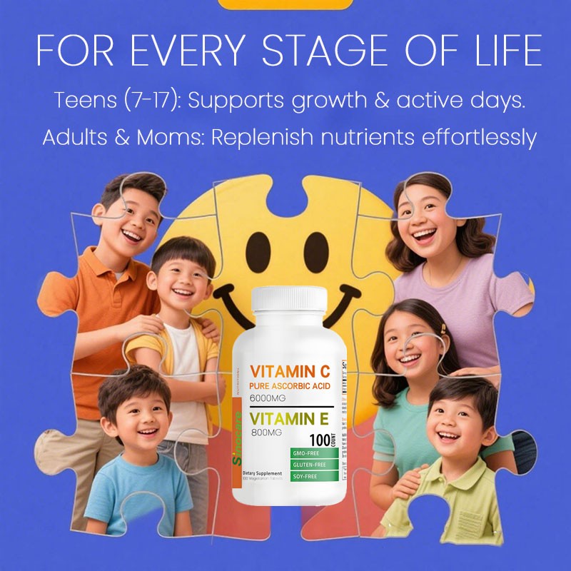 Vitamin Supplement Tablets Factory - Vitamin C E Potency Custom