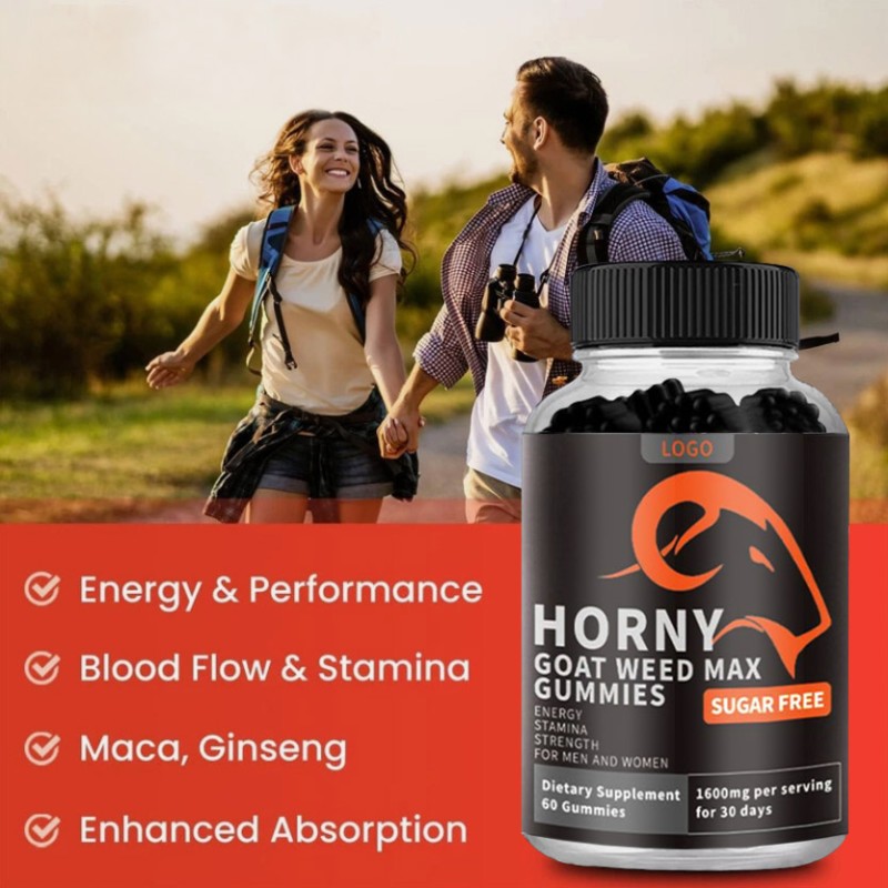 Energy Gummies Supplier - Horny Goat Weed for Men Endurance