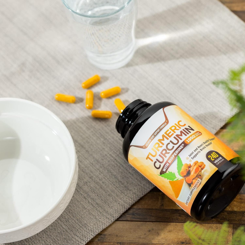 Turmeric Capsules Supplier - Customized Ginger Curcumin Powder