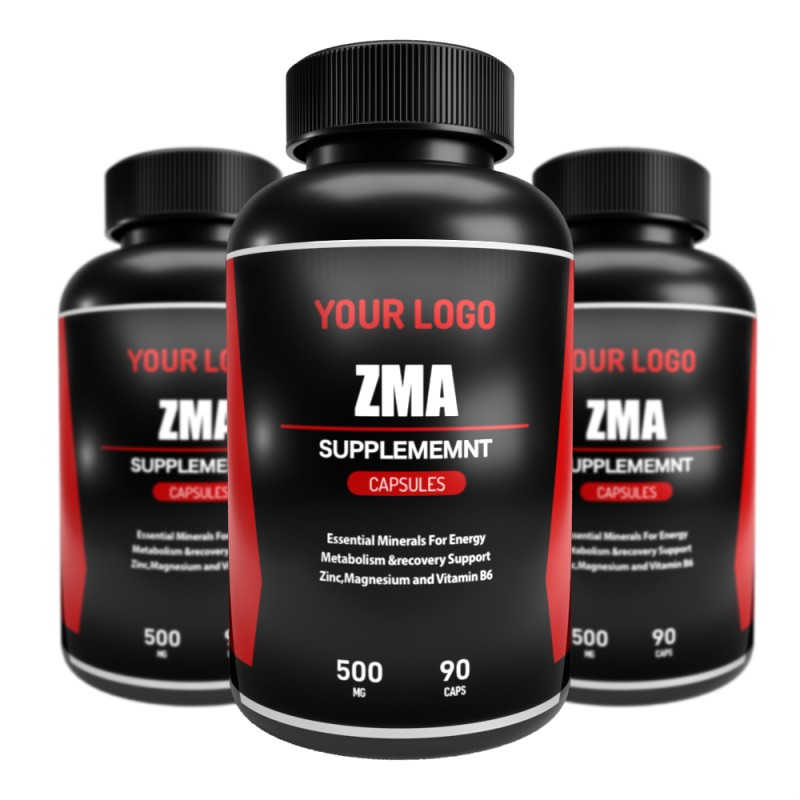 ZMA Capsules Manufacturer - Zinc Magnesium Citrate Vitamin B6