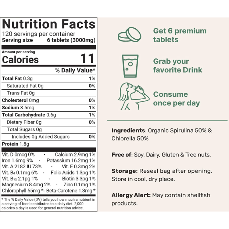 Spirulina Powder Manufacturer - Organic Blue Powder Private Label