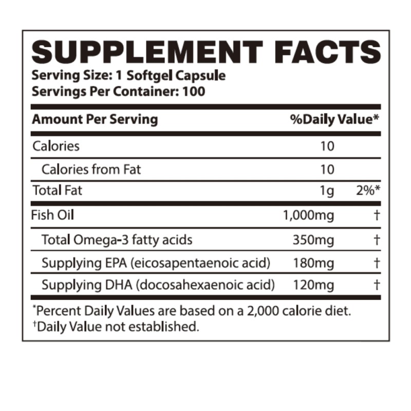 Omega-3 Softgels Manufacturer - Bulk Heart Health Alaska Fish