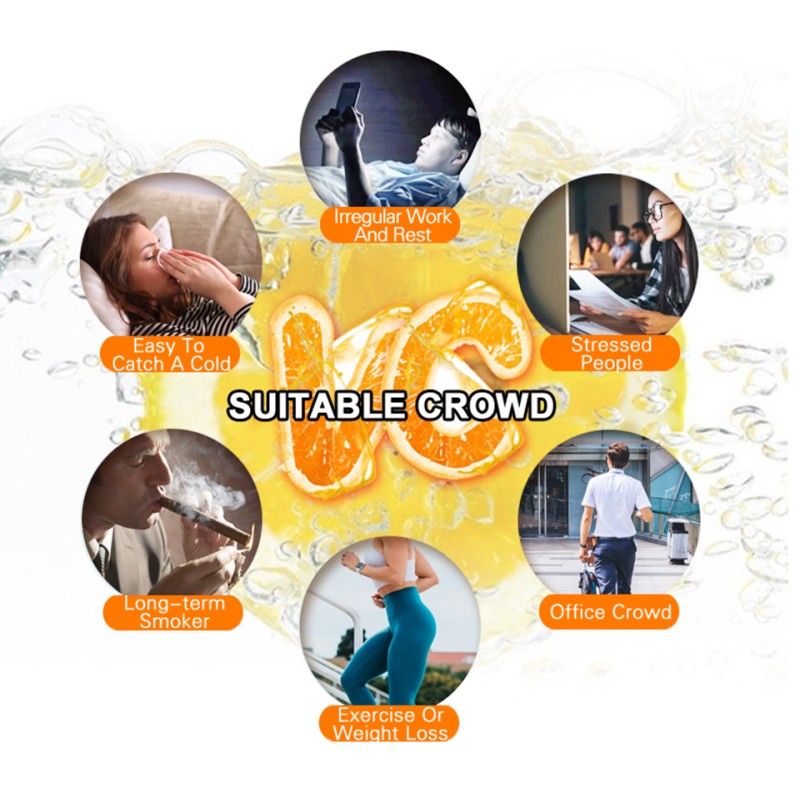 Whitening Complex Supplier - Skin Vitamins Minerals Glutathione Effervescent