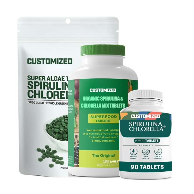 Chlorella Spirulina Powder Manufacturer - Organic Tablet Capsule