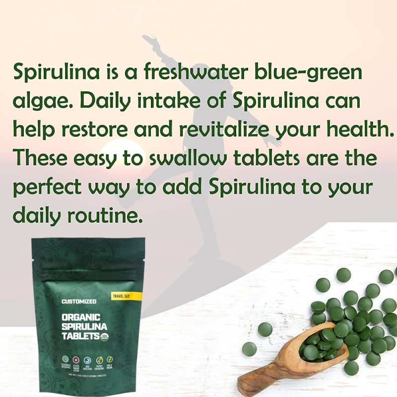 Spirulina Tablets Manufacturer - Food Grade 250mg 500mg Dietary Supplement
