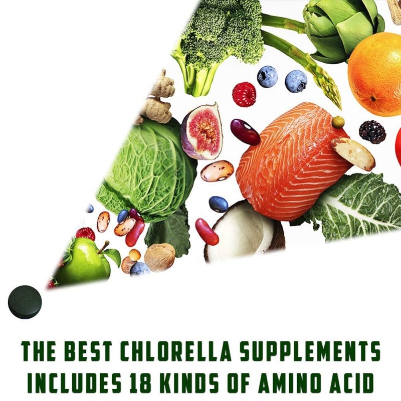 Chlorella Spirulina Tablets Factory - Vegan Protein Chlorophyll Multivitamin