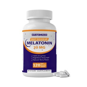 Melatonin Tablets Supplier - 300mg Herbal Extract for Better Sleep