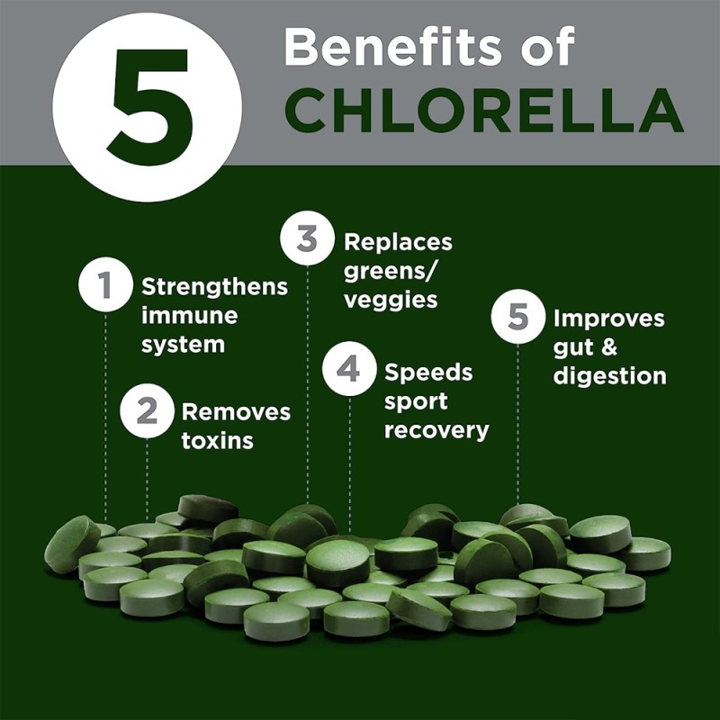 Chlorella Spirulina Tablets Factory - Vegan Protein Chlorophyll Multivitamin