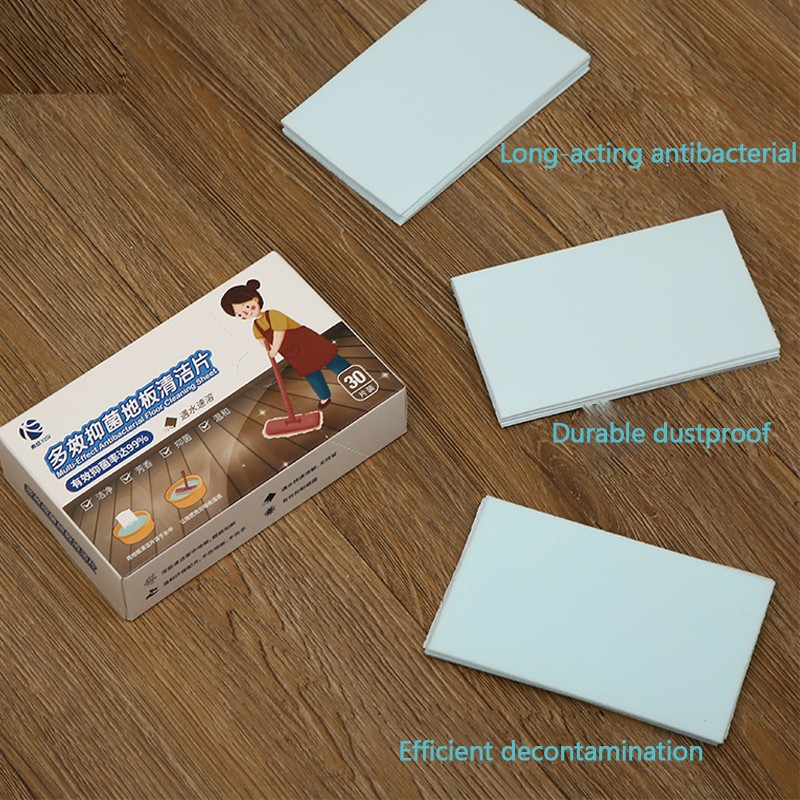 Floor Cleaning Sheets Supplier - OEM Multifunctional Wood Bamboo Tile Marble