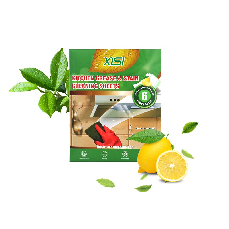 Oil Stain Cleaner Manufacturer - OEM ODM Degreaser Deep Cleaning Foaming Sheet