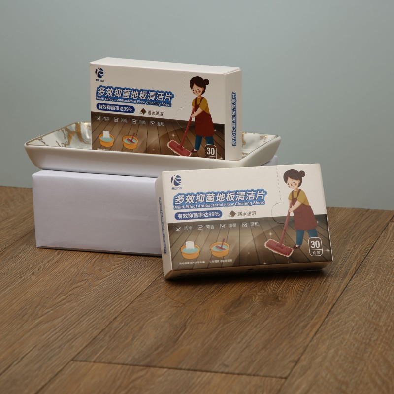 Floor Cleaning Sheets Supplier - OEM Multifunctional Wood Bamboo Tile Marble