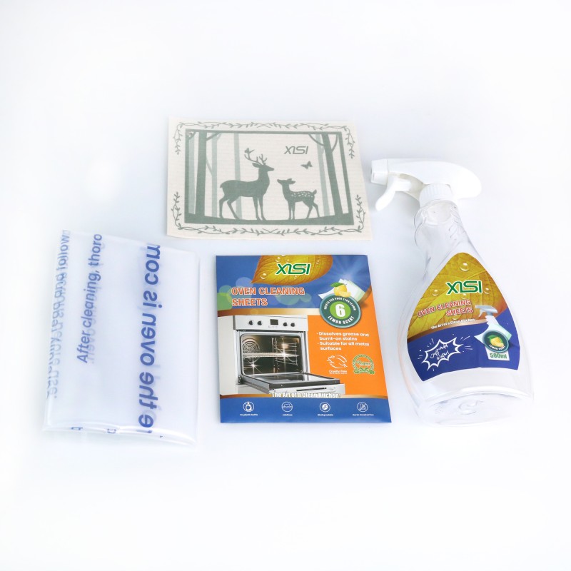 Oven Cleaner Sheet Factory - OEM Sustainable Decontamination Deodorant Stain